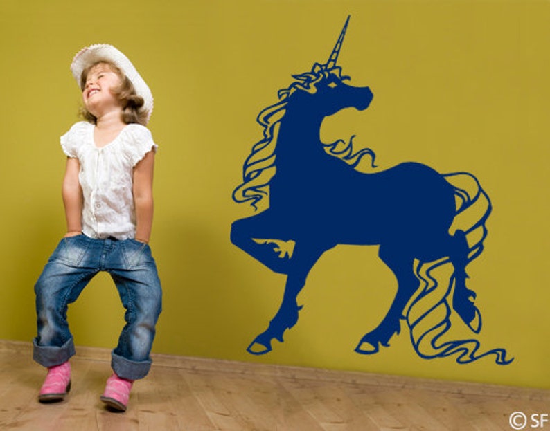 Wall decal unicorn unicorn children's room uss322 image 2