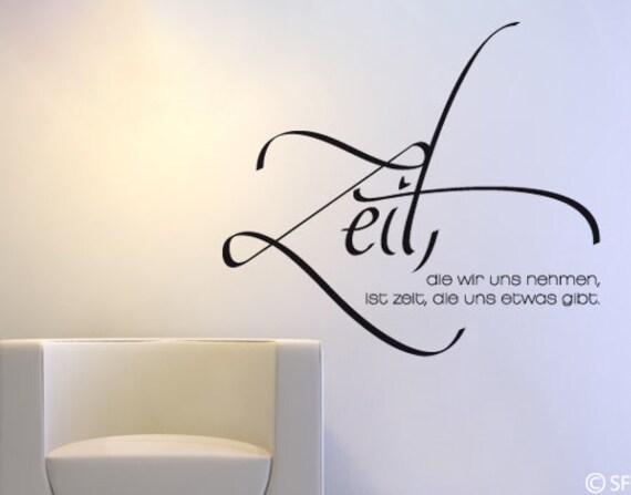 Wall Tattoo Sayings Living Room Hallway Time We Take Wall Sticker Wall  Decoration Wall Sticker Bedroom uss145 