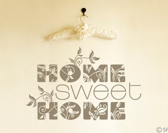 Wandtattoo Home sweet home (uss182)