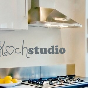 Wall sticker kitchen cooking studio dining room uss565 image 1