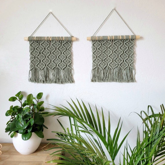 Mini Macrame Wall Hangings
