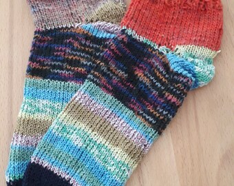 Wollsocken handgestrickt