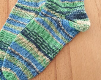 Wollsocken handgestrickt