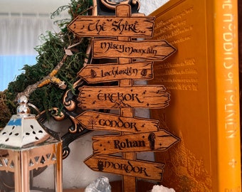 Bookshelf Decor, Bookish Accessories, Library Sign, Book Sign, Book Sign, Gift for book lover, Bookish Gift, BookTok, Fantasy Decor,Booknook
