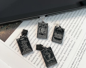 Kindle-bedel, bedel stofstekker, bedel Kindle-stekker, bedel Kindle-stekker, Geschenken boekenliefhebber, Kindle-stofstekker, bedel Kindle-boek, literair meisje