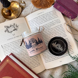 Little Women Soy Wax Candle, Soy Wax Candle, bookish candles, bookmerch, Fandom Candle, Vegan Soy Candle, Bookish Candle