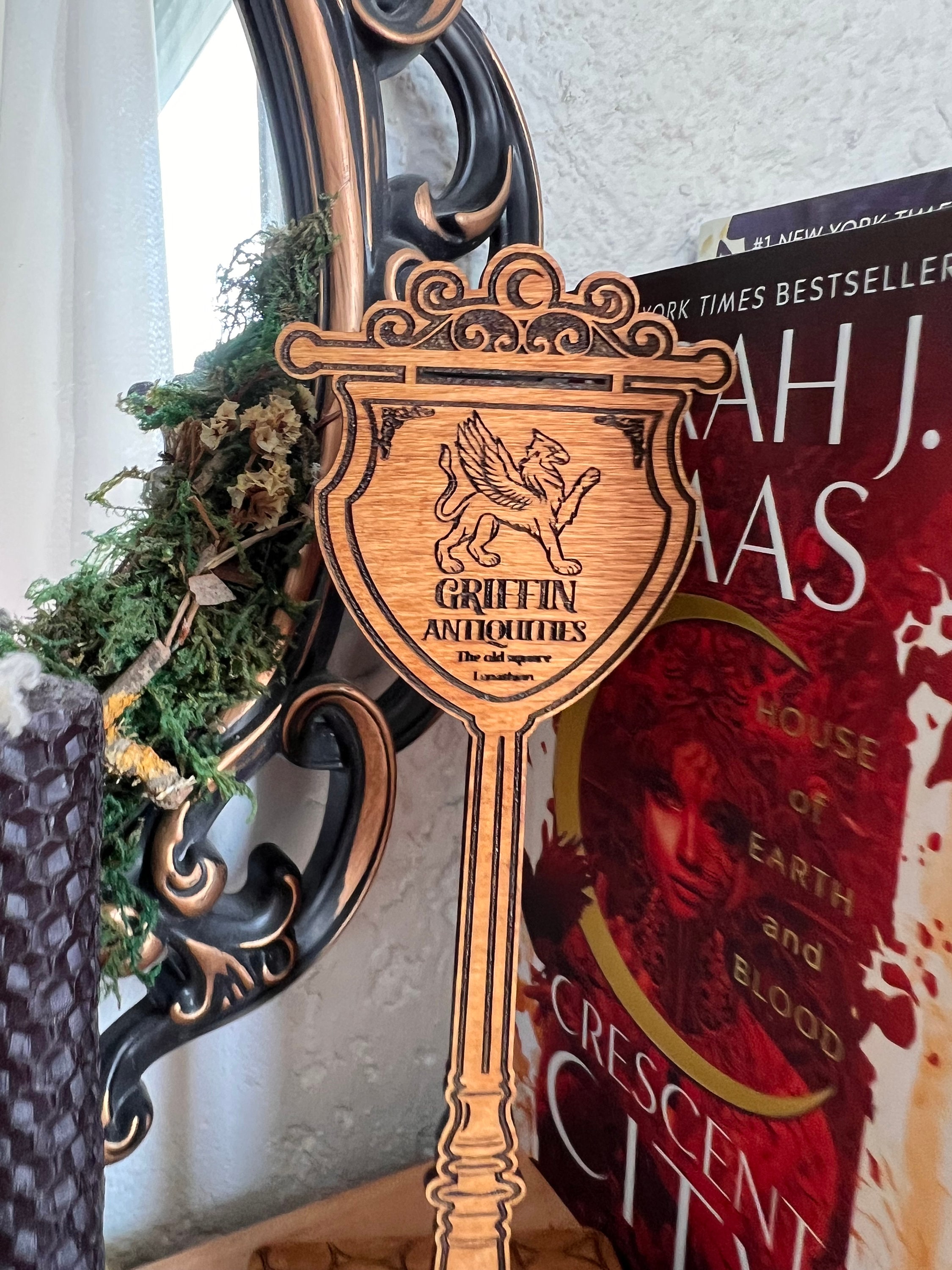 Standing Wooden Signposts, Laser Engraved, Literary Places Inspired by ...