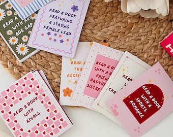 TBR Cards | To Be Read Prompts | Card Deck | TBR Game | Book Gift | Bookish Gifts | Reader Present | TBR Jar Alternative | Love Reading