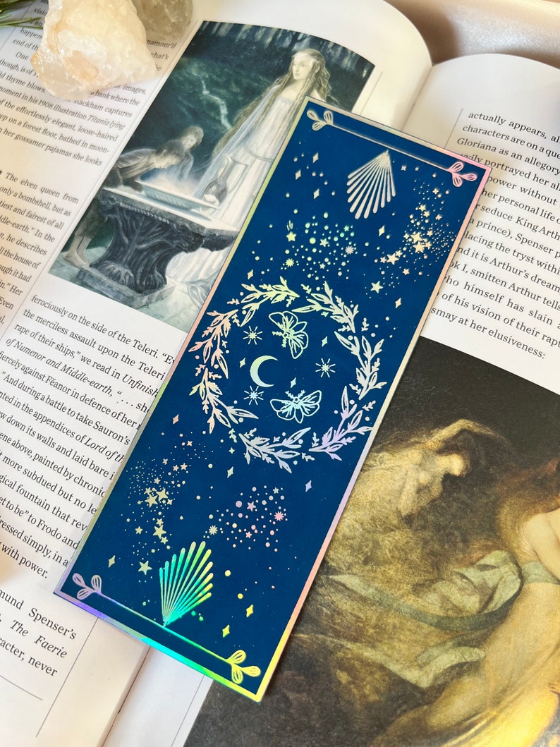Bookmarks Set of 3holographic Bookmarks Holographic Etsy