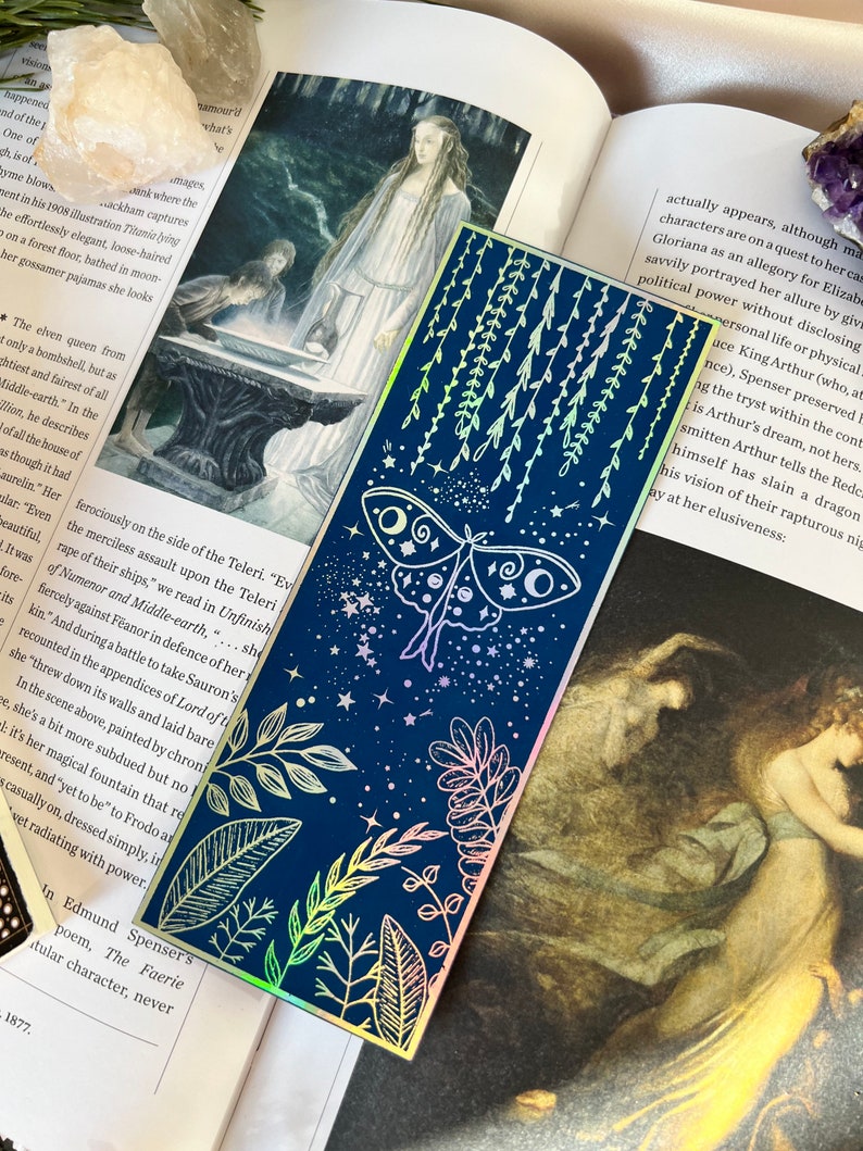 Bookmarks Set of 3holographic Bookmarks Holographic Etsy