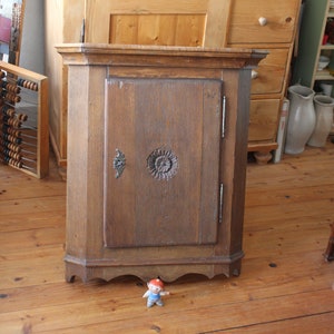 Farmhouse corner cabinet