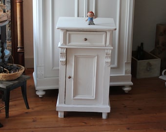 Nachttisch Schrank antik shabby brocant Landhaus