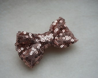 X2 twinkly hair bow clips