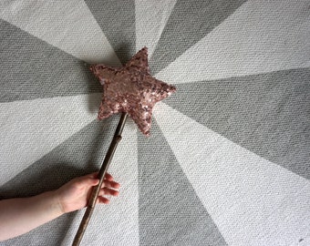 sequin star wand