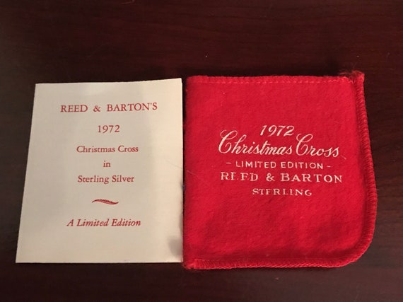 Vintage Reed and Barton 1972 Sterling Christmas C… - image 5