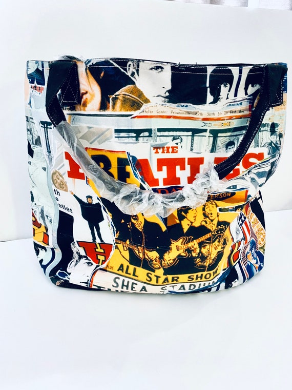 New Loungefly Tote Bag Anthology Beatles Canvas Ba