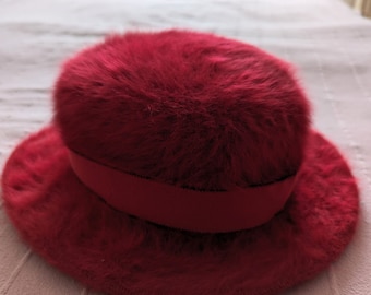 Chapeau femme vintage Thelen Kangol en taille. 52 - Laine Angora