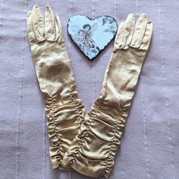 Vintage Abendhandschuhe/Opera Gloves - Glamour