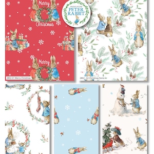 Fat Quarter Tygpaket Peter Kanin Jul