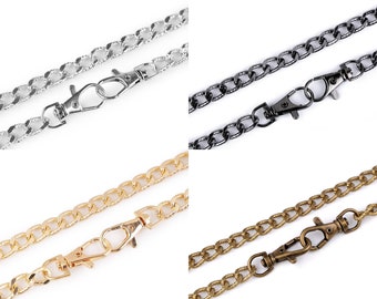 Chain with relief for handbags length 120 cm bag handle shoulder chain for clothing