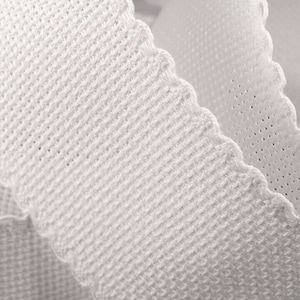 1/5/25 m embroidery ribbon Aida fabric white 5 cm wide