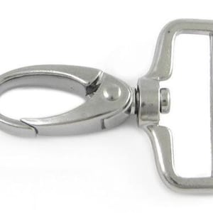 2/5/10 pieces metal carabiner hooks 40 mm silver square for webbing 40 mm carabiners