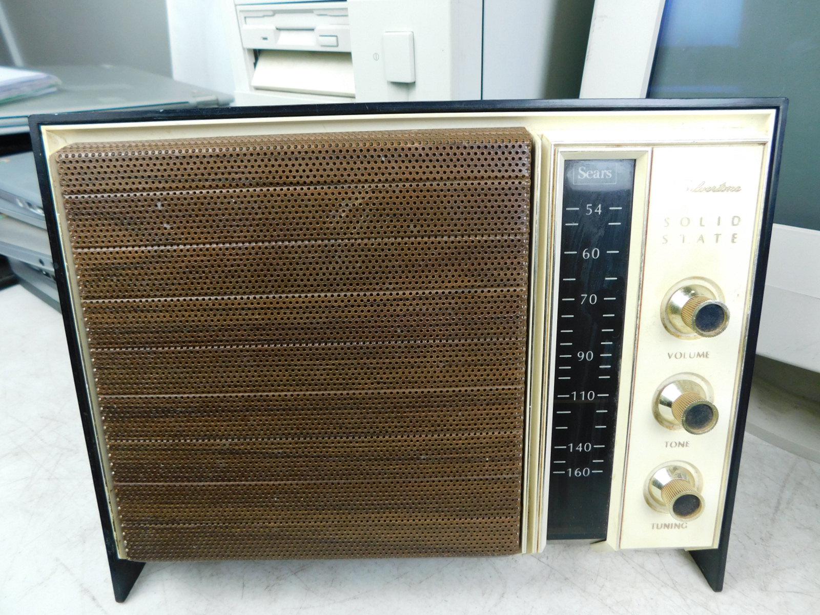 Sears Silvertone Radio - Etsy