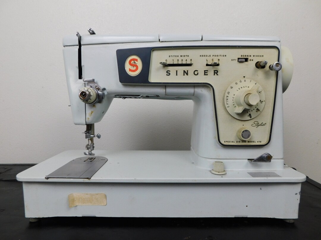 Vintage Singer Sewing Machine Special Zig Zag Model 478 for Etsy