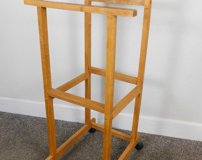 Cloths Rack Mcm MCM Vintage Danish Italy Brevettato Style Rolling Suit Valet Clothes ...