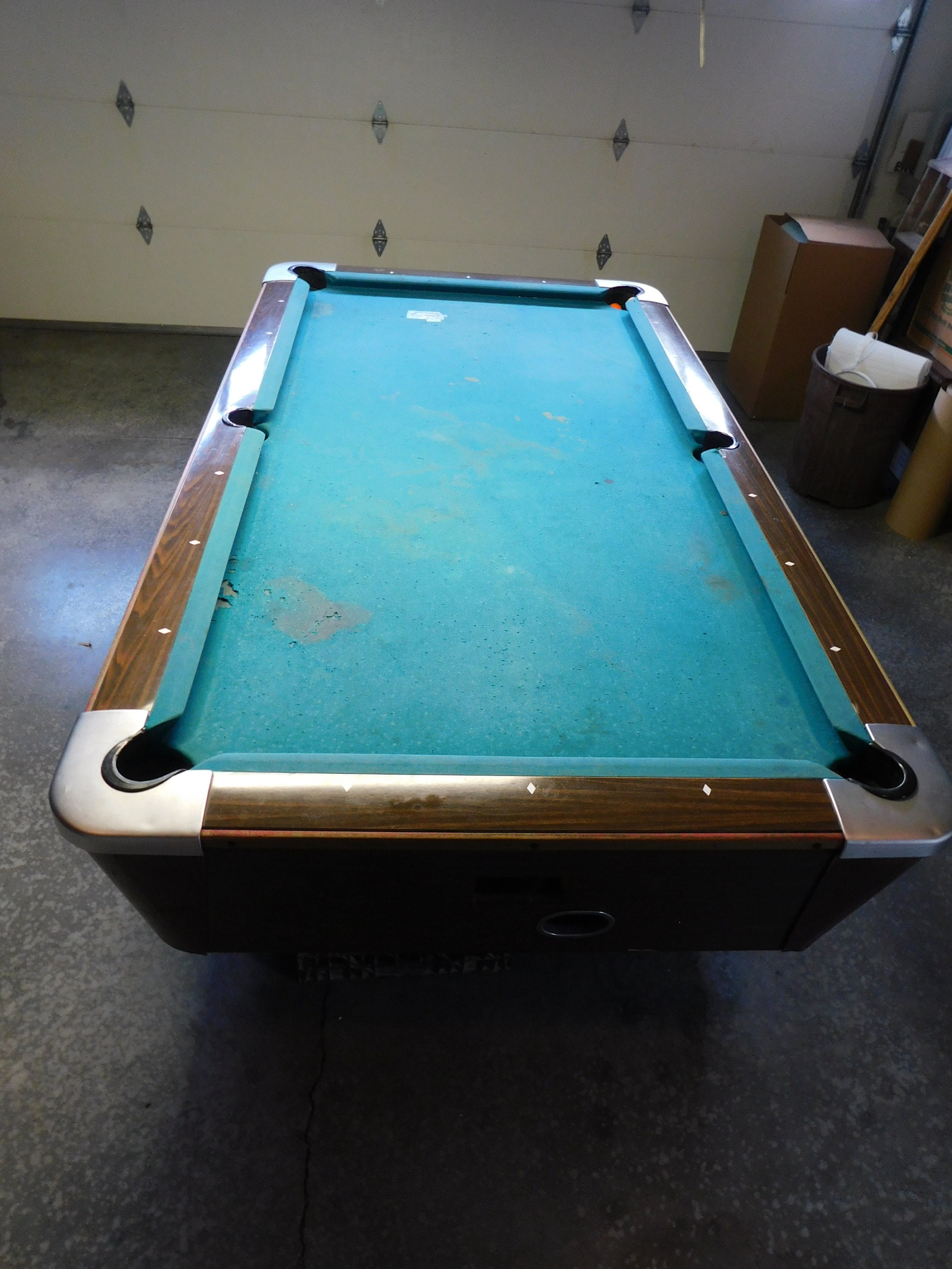 VALLEY COIN OP 7 ft. pool table #PT346