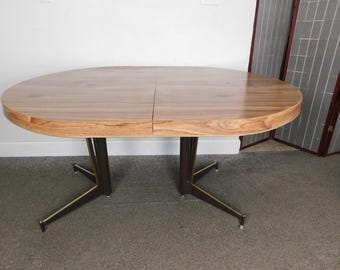 Retro MCM Kitchen Table d 1976 Star Trek Base Formica Top 6 Diners Best Quality