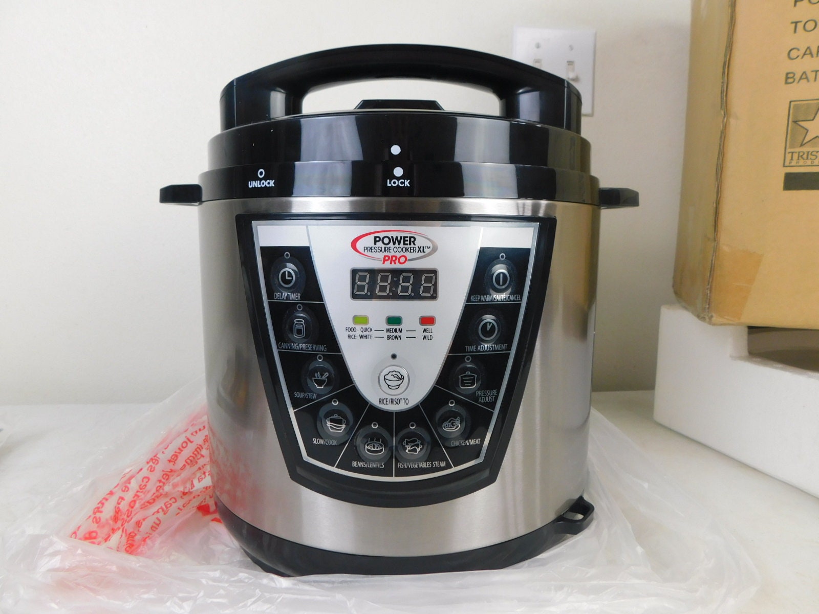 Power Pressure Cooking retractable by Eric