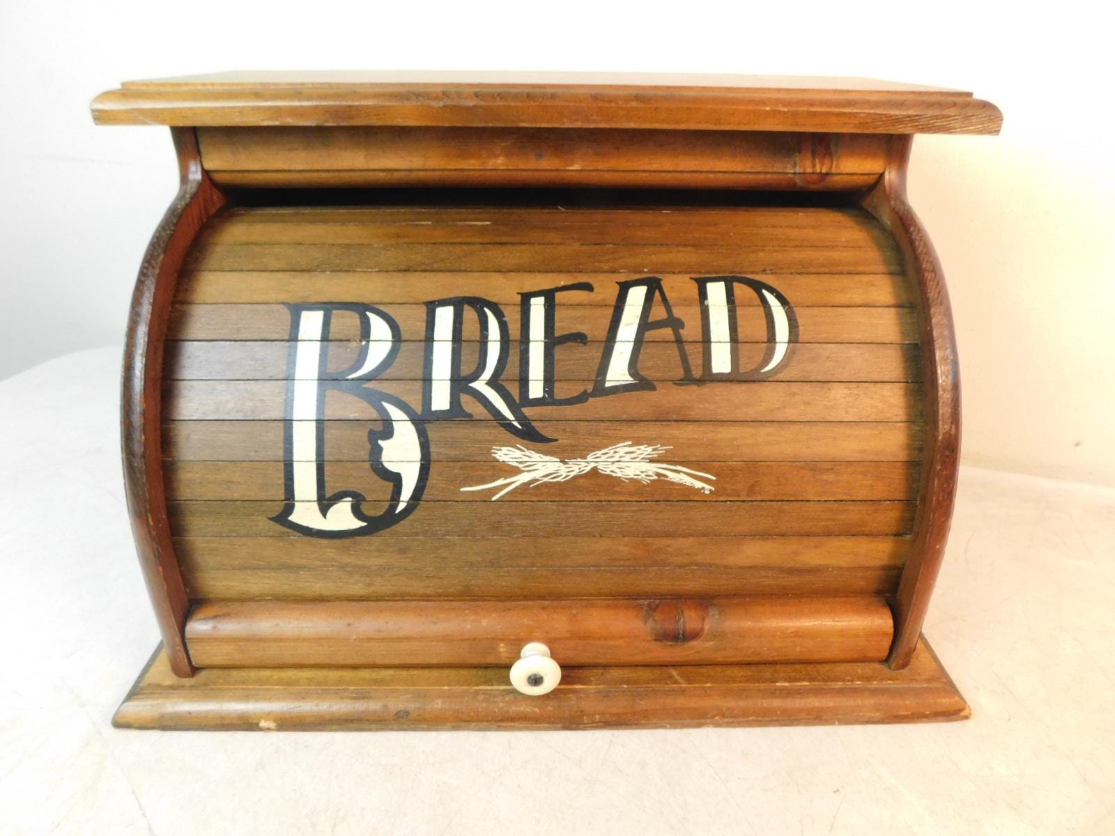 70s Bread Box - Etsy