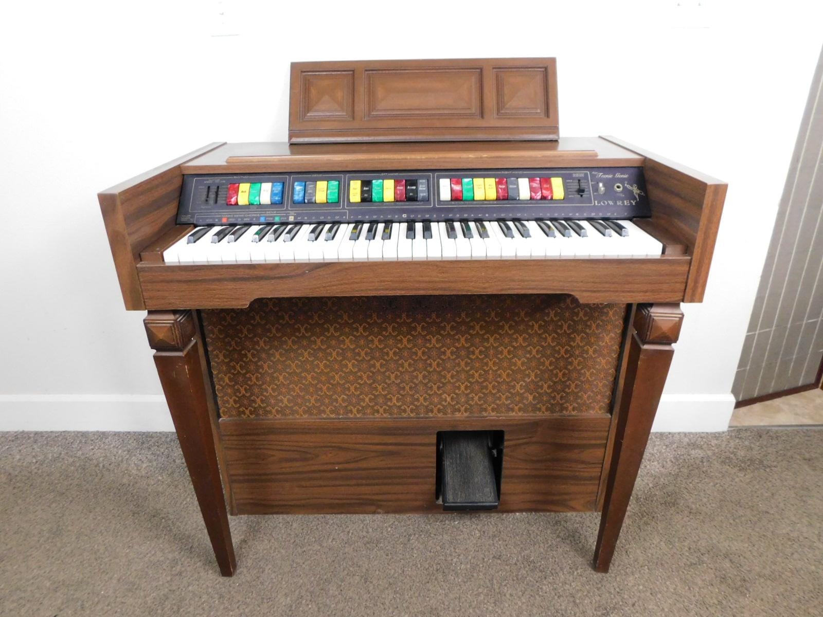 Vintage Electric Organ - Etsy