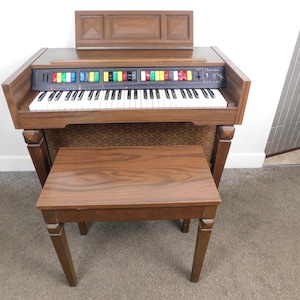 Vintage Electric Organ - Etsy