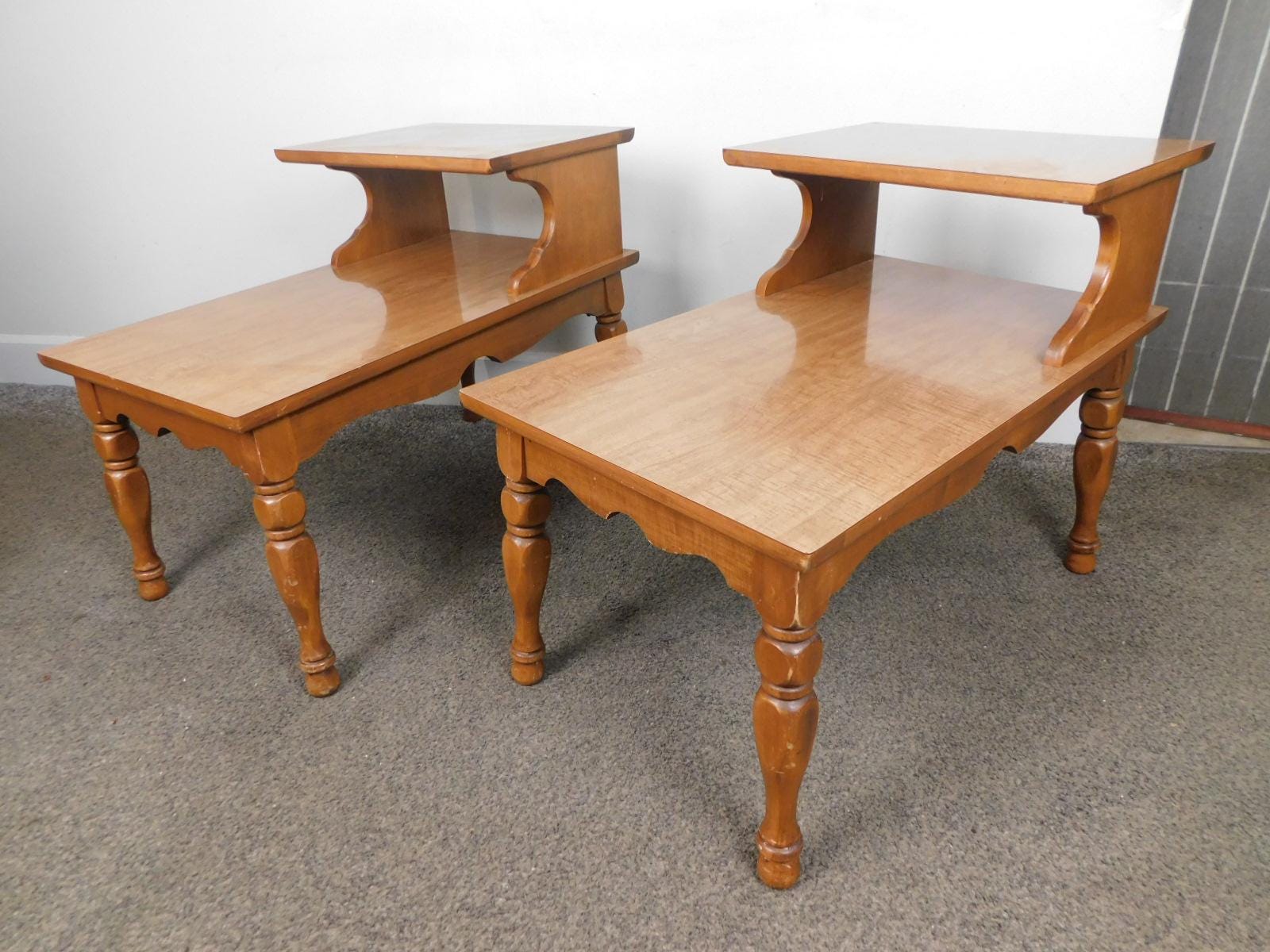 １*s様 ★US Vintage 50s Step Table 50s Step End Tables - Etsy