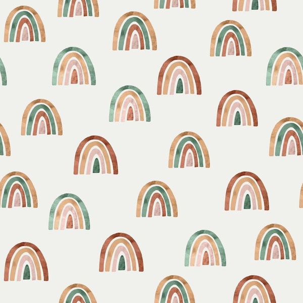 Rainbow Jersey Knit by Family Fabrics Netherlands - 1/2 Yard