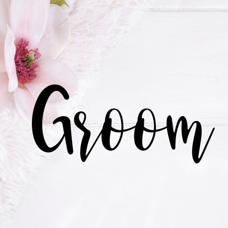 Download Groom SVG Wedding SVG Wedding Cut Files SVG for Cricut | Etsy