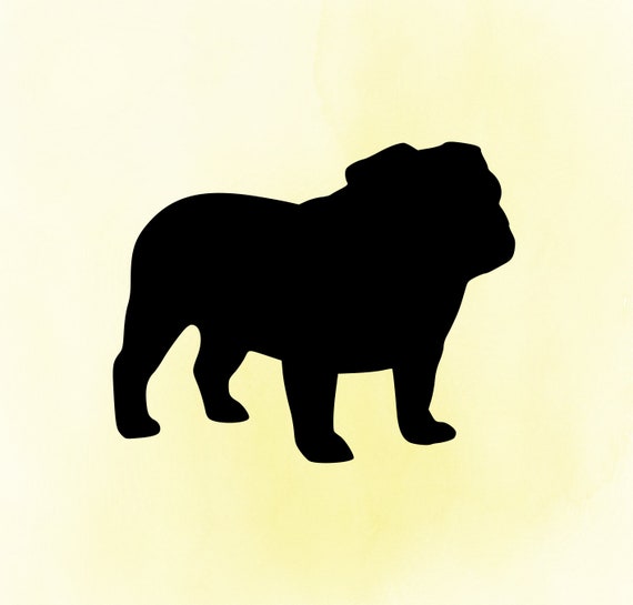 Download Bulldog Svg Bulldog Png Bulldog Dxf Bulldog Cutfile Etsy