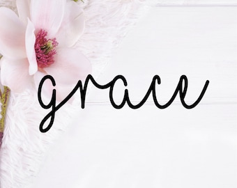 Grace Cut File, Motivational PNG, Grace SVG for Cricut, Grace svg, Grace png, Grace dxf, Uplifting Quotes, Christian Designs, Christian SVG