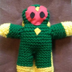 Green Robot Lovable Little Legend