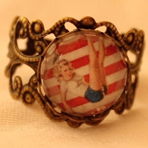 Anillo vintage Pin-up No. 2 imagen 2