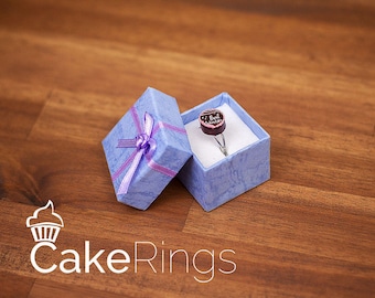 Bague "Best Wishes Cake"