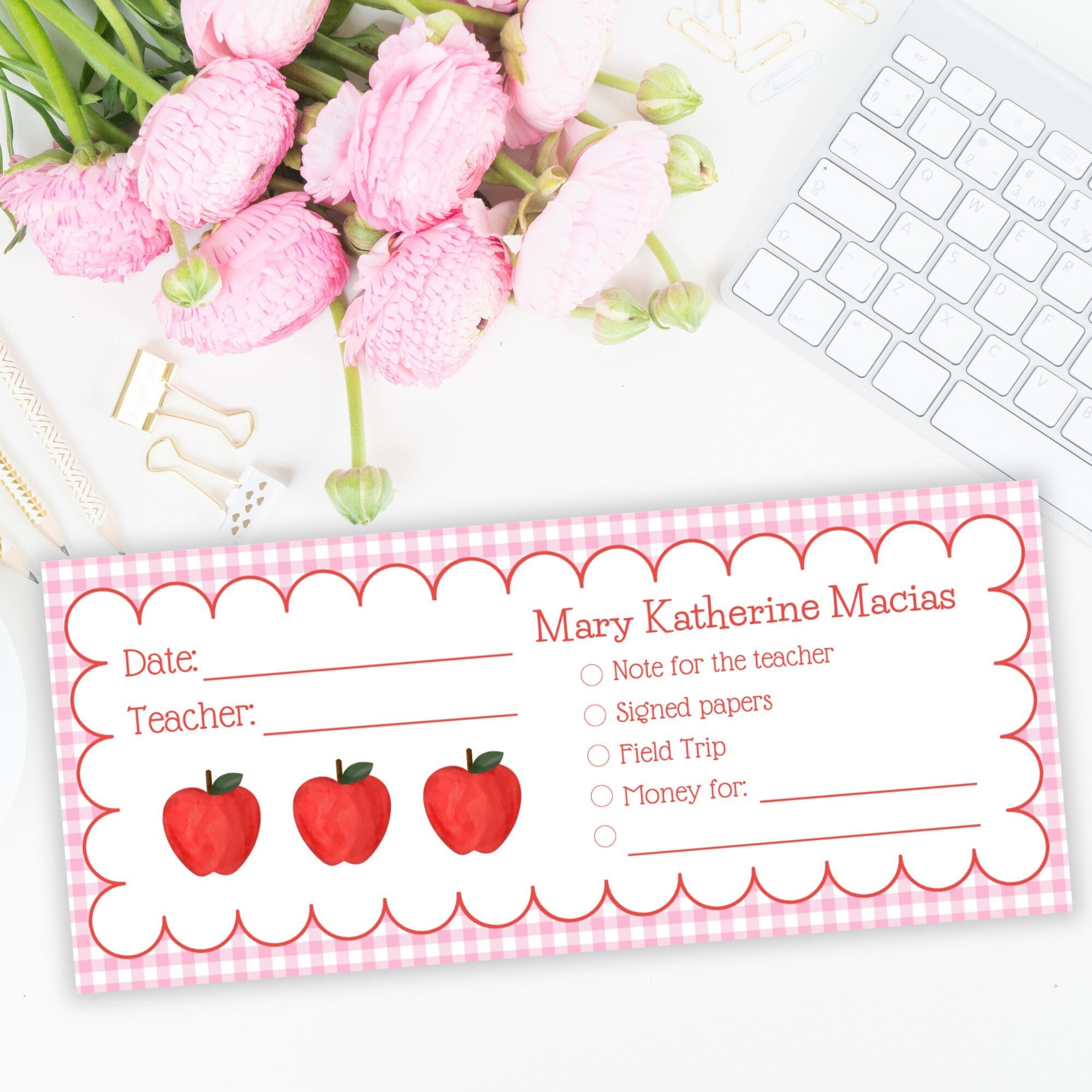 School Money Envelope Lunch Money School Supplies School Etsy