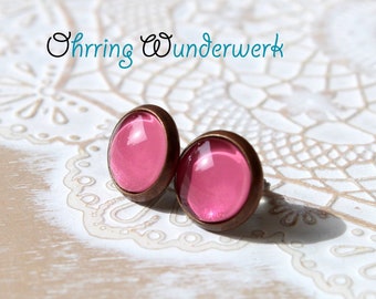 Pretty in pink Ohrstecker 10 mm