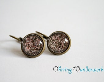 Silverstar earrings bronze 12 mm