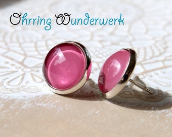 Pretty in pink Ohrstecker 12 mm