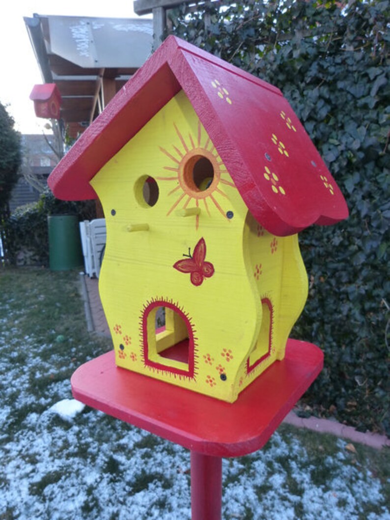 Birdhouses Feed house Birdhouse Birdhouse Bird villa Nistks image 1