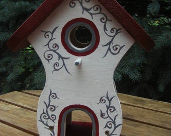 birdhouse coloré, boîte à nichoir, maisons d’oiseaux...