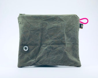 Cosmetic bag Bundeswehr tent - pack small items in it too